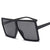 Big Frame Gradient Sunglasses UV400