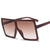 Big Frame Gradient Sunglasses UV400