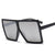 Big Frame Gradient Sunglasses UV400