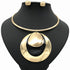 Long Chain Circle Collar Choker Necklace