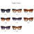 Luxury Designer Oversized Cat Eye UV400 Sunglasses
