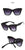 Luxury Designer Oversized Cat Eye UV400 Sunglasses