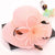 Solid Satin Feather Floral Wide Brim Hats