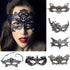 Female Hollow Out Black Lace Mask