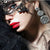 Female Hollow Out Black Lace Mask
