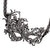 Female Hollow Out Black Lace Mask