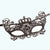Female Hollow Out Black Lace Mask