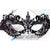 Female Hollow Out Black Lace Mask