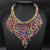 Bohemian Handmade Woven Long Tassel Beads Necklace