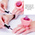 3PCS Wearable Silicone Durable Soft Nail Polish Bottle Holder