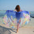 Print Oversized Chiffon Scarf or Beach Cover Up