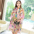 Print Oversized Chiffon Scarf or Beach Cover Up