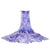 Print Oversized Chiffon Scarf or Beach Cover Up