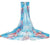 Print Oversized Chiffon Scarf or Beach Cover Up