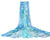 Print Oversized Chiffon Scarf or Beach Cover Up