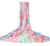 Print Oversized Chiffon Scarf or Beach Cover Up