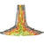 Print Oversized Chiffon Scarf or Beach Cover Up