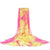 Print Oversized Chiffon Scarf or Beach Cover Up