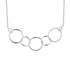 925 Sterling Silver 5 Round Shape Necklaces