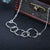 925 Sterling Silver 5 Round Shape Necklaces
