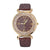 Luxury Crystal Rhinestone Stainless Steel Quartz Wrist Watch