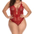 Teddy Lace Up Open Front Underwear