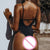 Ladies One-Piece Black or White Lace Teddy Backless Sleepwear