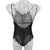 Ladies One-Piece Black or White Lace Teddy Backless Sleepwear