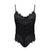 Ladies One-Piece Black or White Lace Teddy Backless Sleepwear