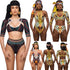 Sexy Bandage Bikini Two Piece Swimsuit