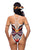Sexy Bandage Bikini Two Piece Swimsuit