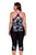 Swimwear Tank Top & Cropped Pants
