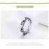 925 Sterling Silver Stackable Elephant Family Finger Ring
