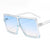 Big Frame Gradient Sunglasses UV400